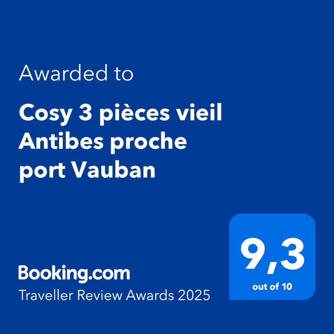 Cosy 3 Pieces Vieil Antibes Proche Port Vauban Apartment Exterior photo